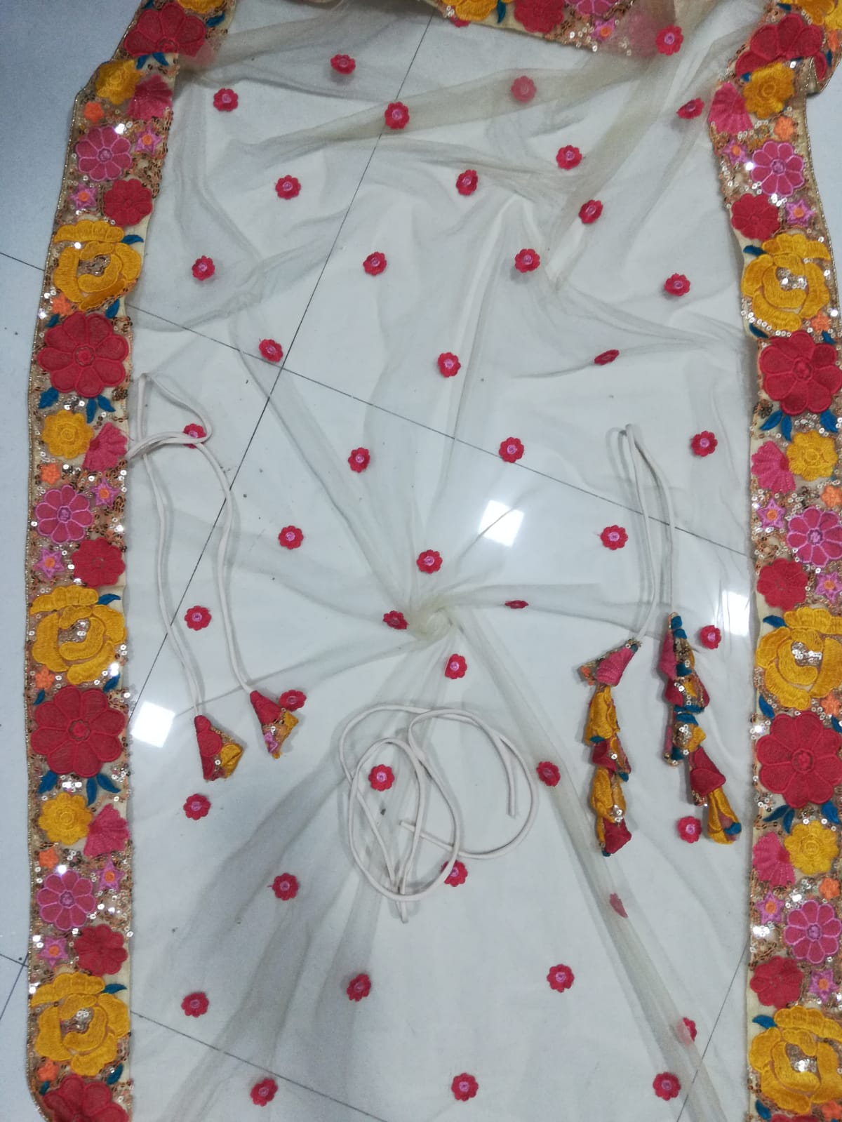 Floral Designer Trendy Party Wear Heavy Sequins Embroidery work lehengha choli