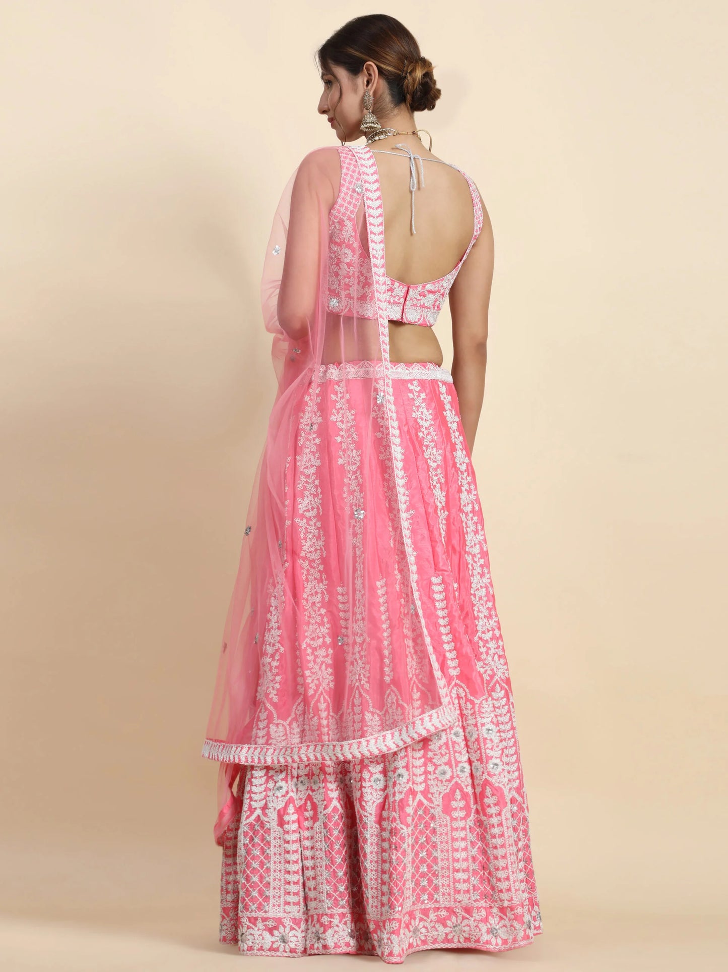 PARTY-WEAR-RE-BABY-PINK-EMBROIDERY-LEHENGA