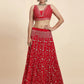 BRIDAL-HOT-RED-EMBROIDERY-WORK-SILK-LEHENGA