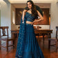 WEDDING SEQUENCE EMBROIDERY LEHENGA MORPICH