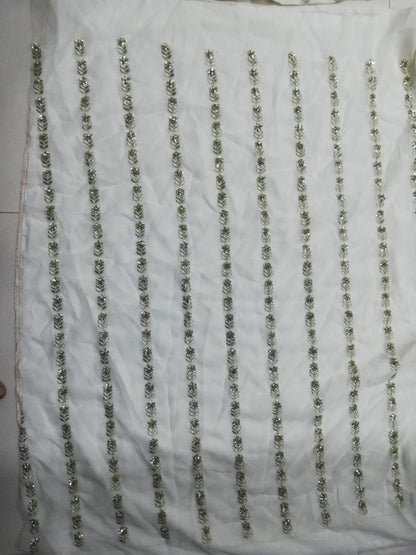 Gorgeous Georgette Lehenga Choli Dupatta Set with Jari Embroidery