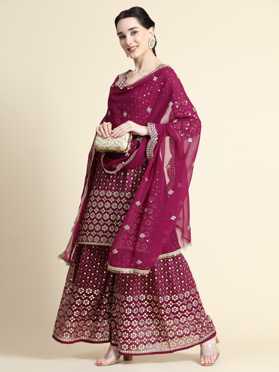 PARTY-WEAR-WINE-EMBROIDERY-SILK-SALWAR-SUIT