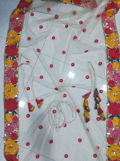 Floral Designer Trendy Party Wear Heavy Sequins Embroidery work lehengha choli