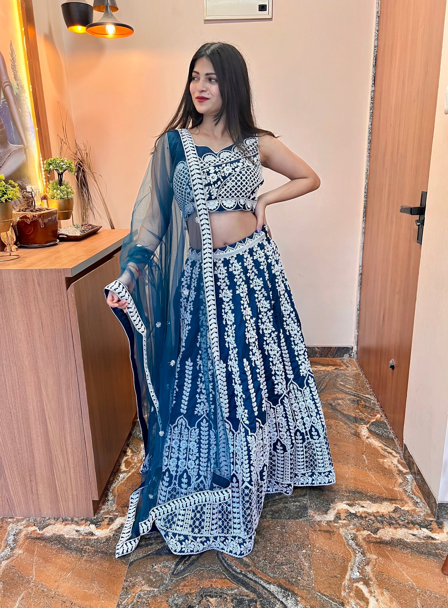 MONUMENTAL-AQUA-BLUE-CHINON-TRENDY-LEHENGA