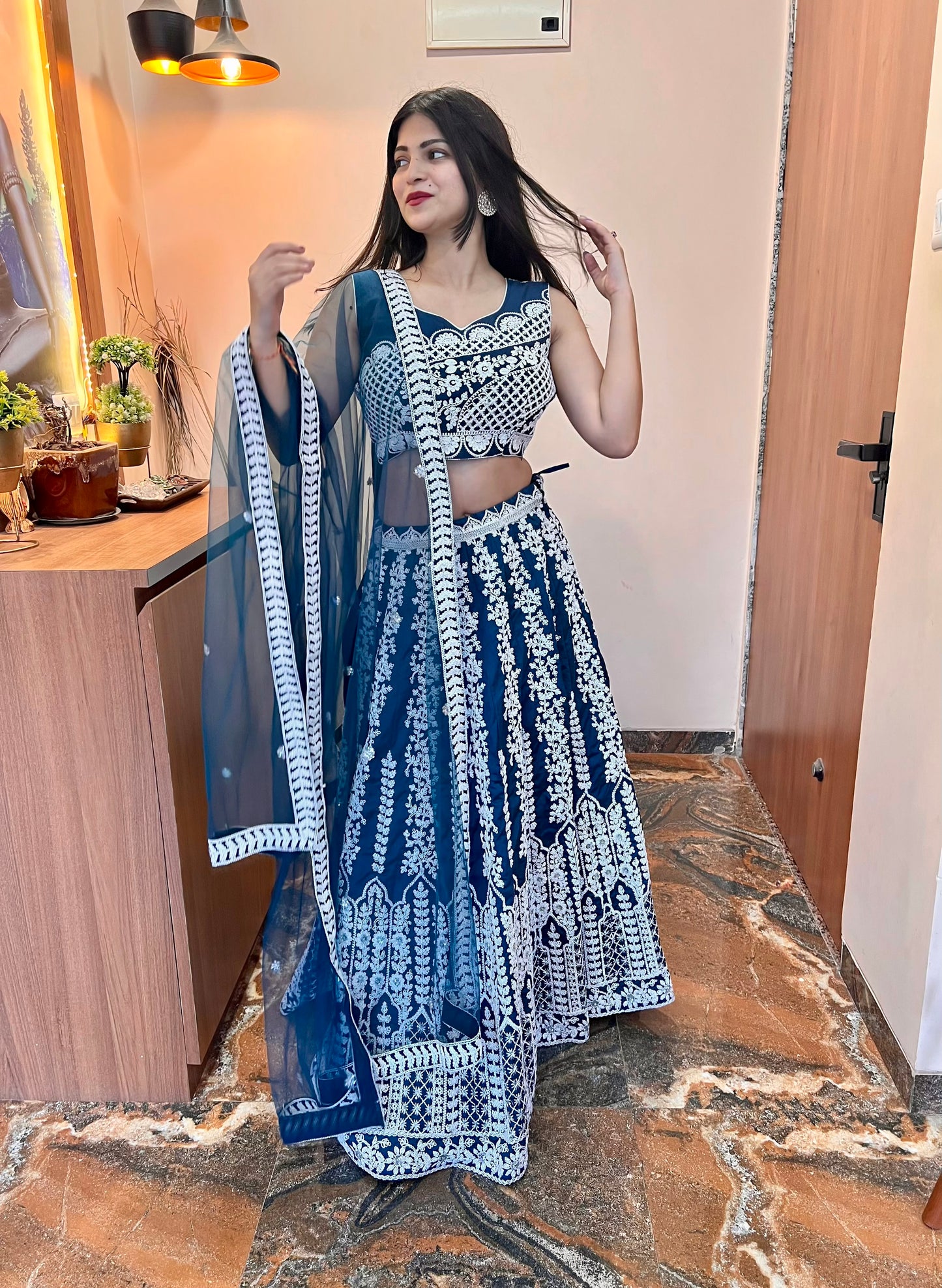 MONUMENTAL-AQUA-BLUE-CHINON-TRENDY-LEHENGA