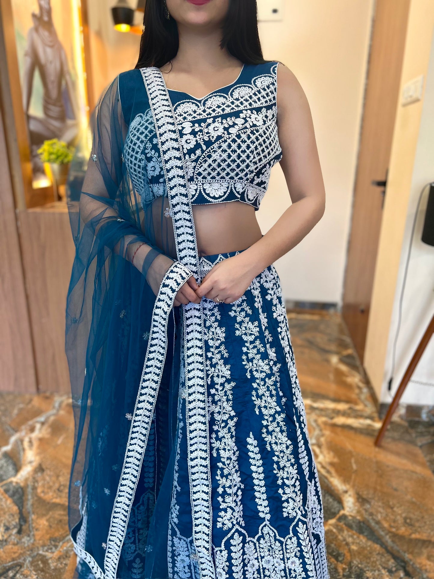 MONUMENTAL-AQUA-BLUE-CHINON-TRENDY-LEHENGA