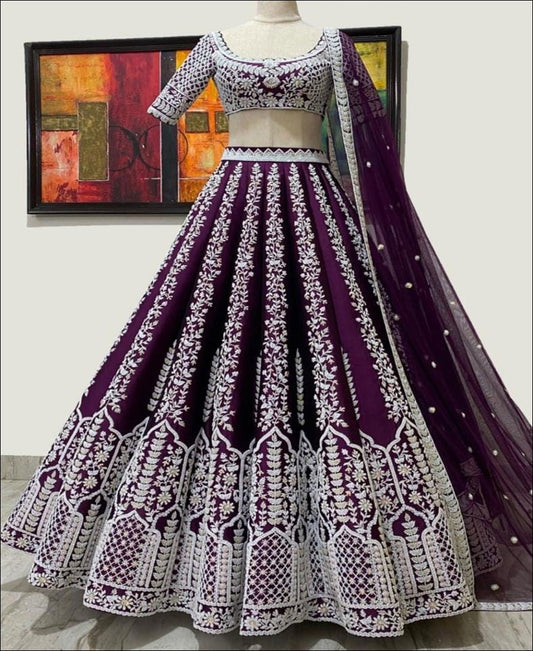 EMBROIDERED-WINE-CHINON-FESTIVE-WEAR-CHOLI